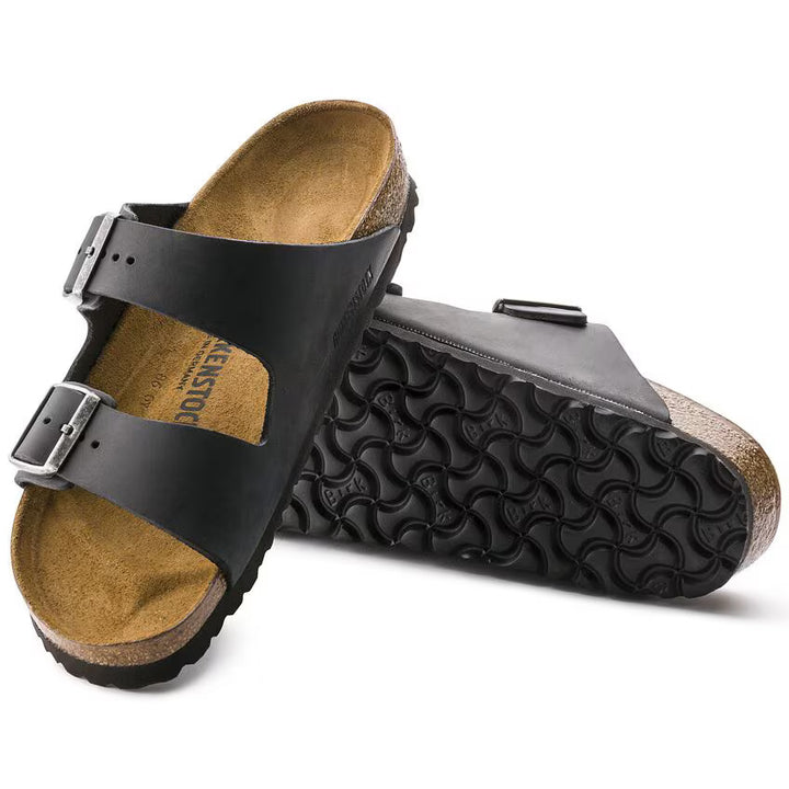 Birkenstock Arizona Black Oiled Hard Footbed 0552111/0552113