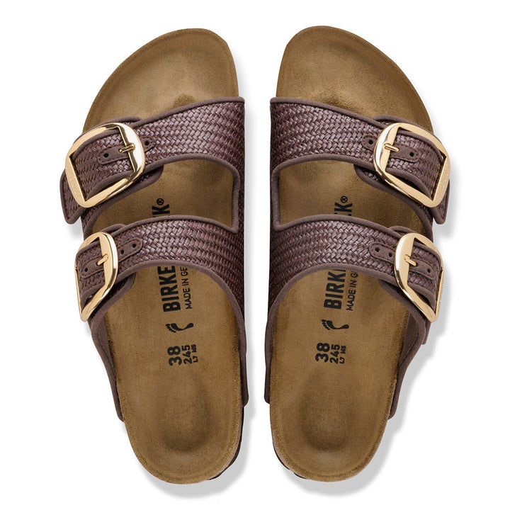 Birkenstock Women's Arizona Big Buckle Raffia Carafe 1031418 - Orleans Shoe Co.