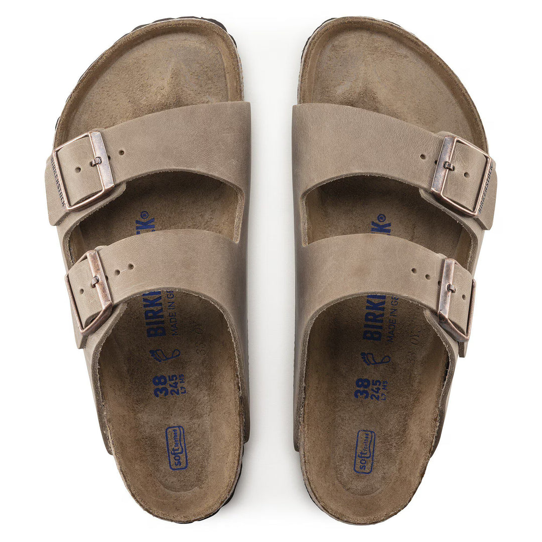 Birkenstock Arizona Tobacco Leather Soft Footbed 0552811