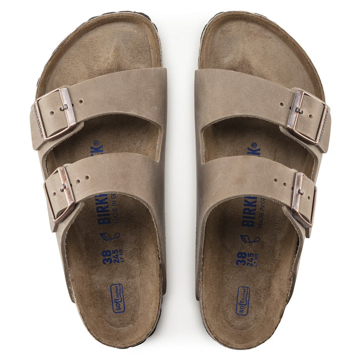 Birkenstock Arizona Tobacco Leather Soft Footbed 0552811