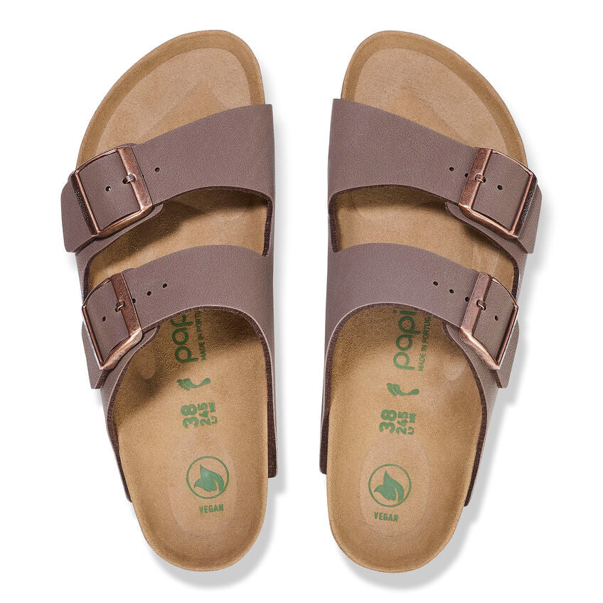 Birkenstock Women's Arizona PAP Flex Platform Birko Flor Mocca