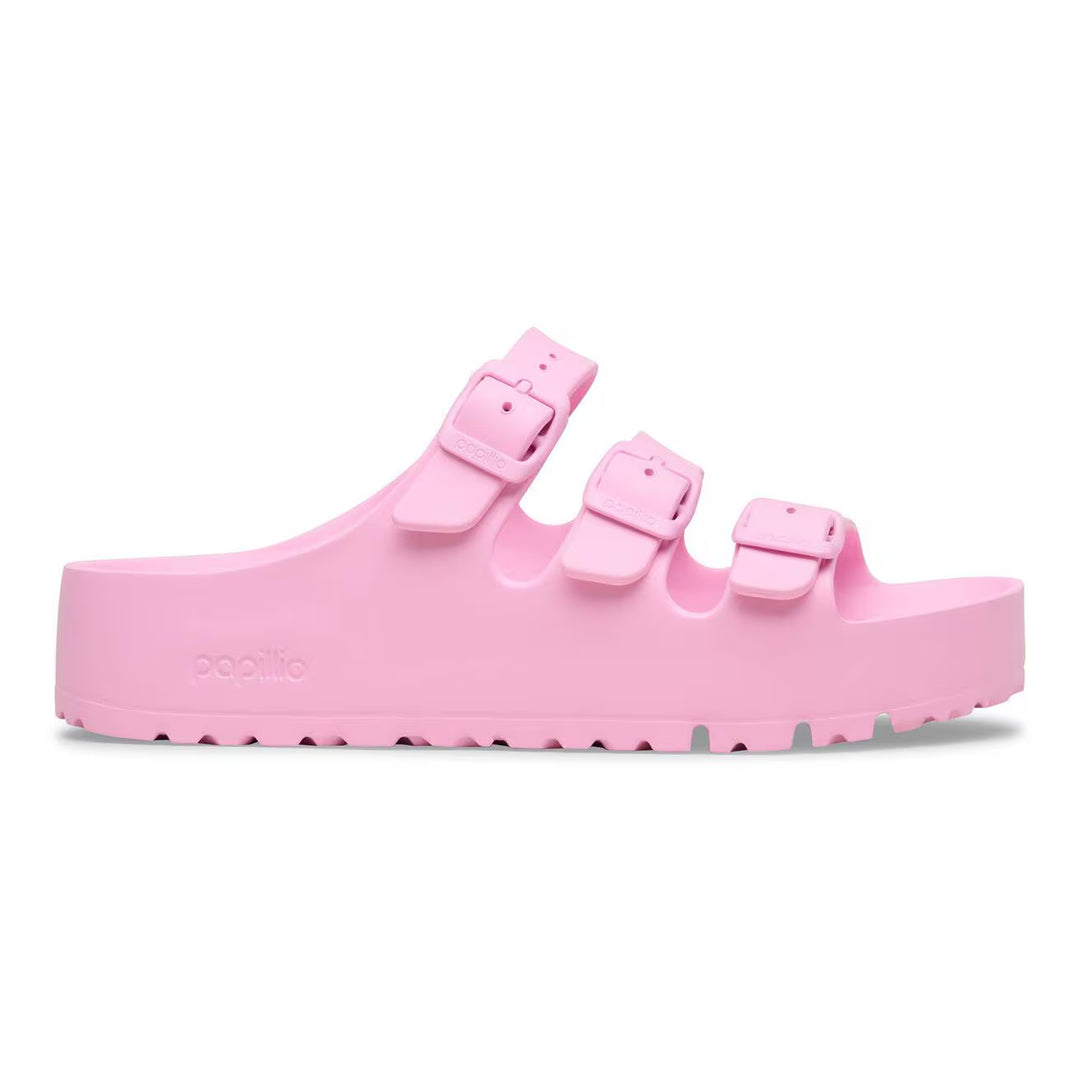 Birkenstock Women's Florida III Eva Pap Flex Platform Fondant Pink 1031431 - Orleans Shoe Co.