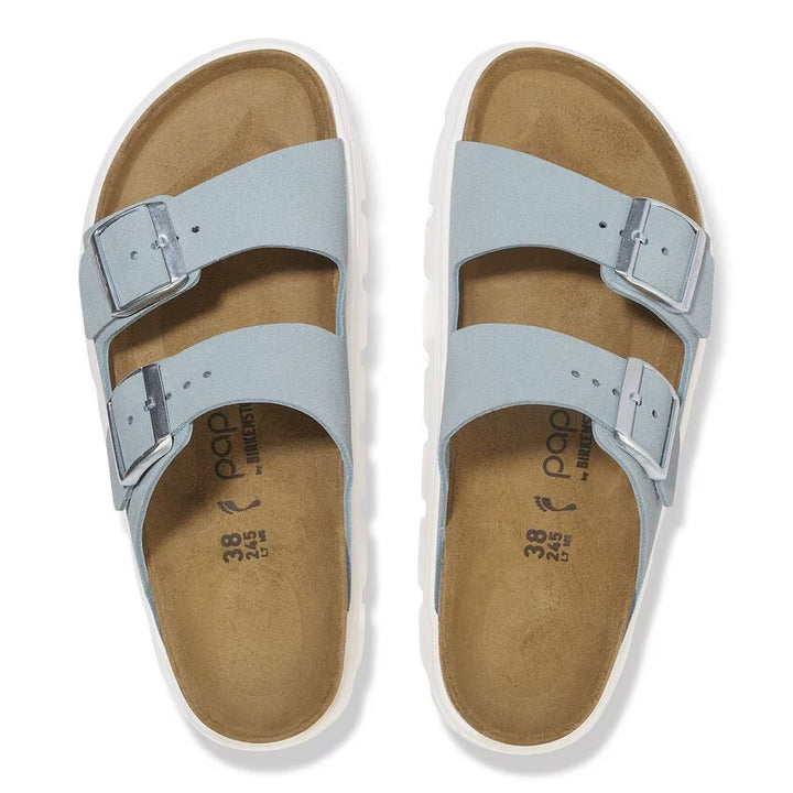 Birkenstock Women's Arizona Pap Chunky Baby Blue