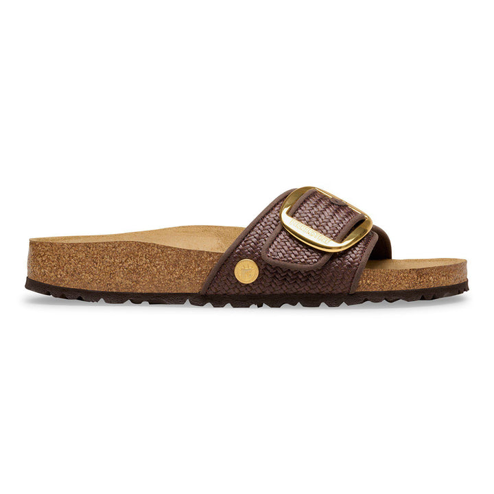 Birkenstock Women's Madrid Big Buckle Raffia Carafe 1031419 - Orleans Shoe Co.