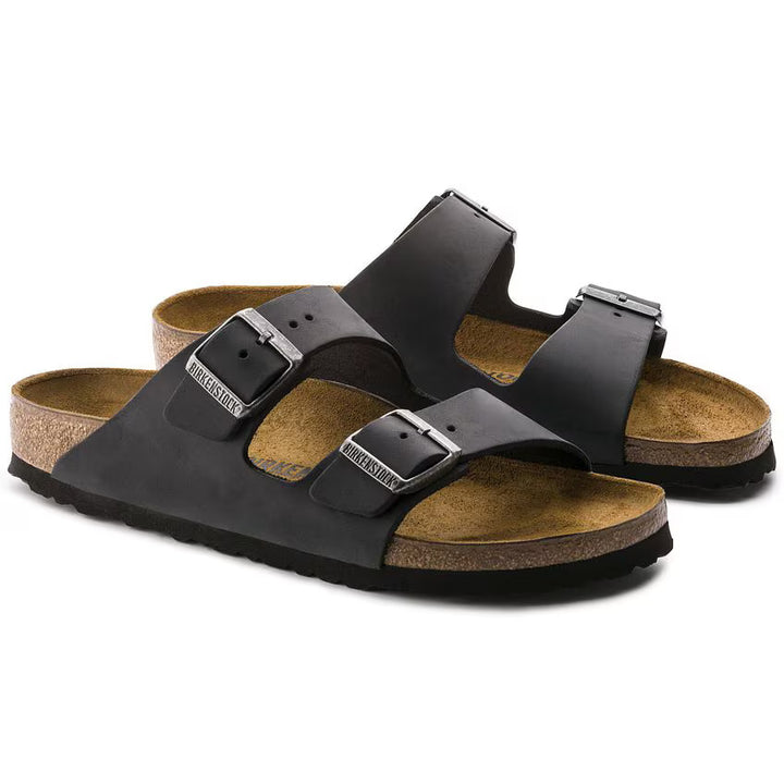 Birkenstock Arizona Black Oiled Hard Footbed 0552111/0552113