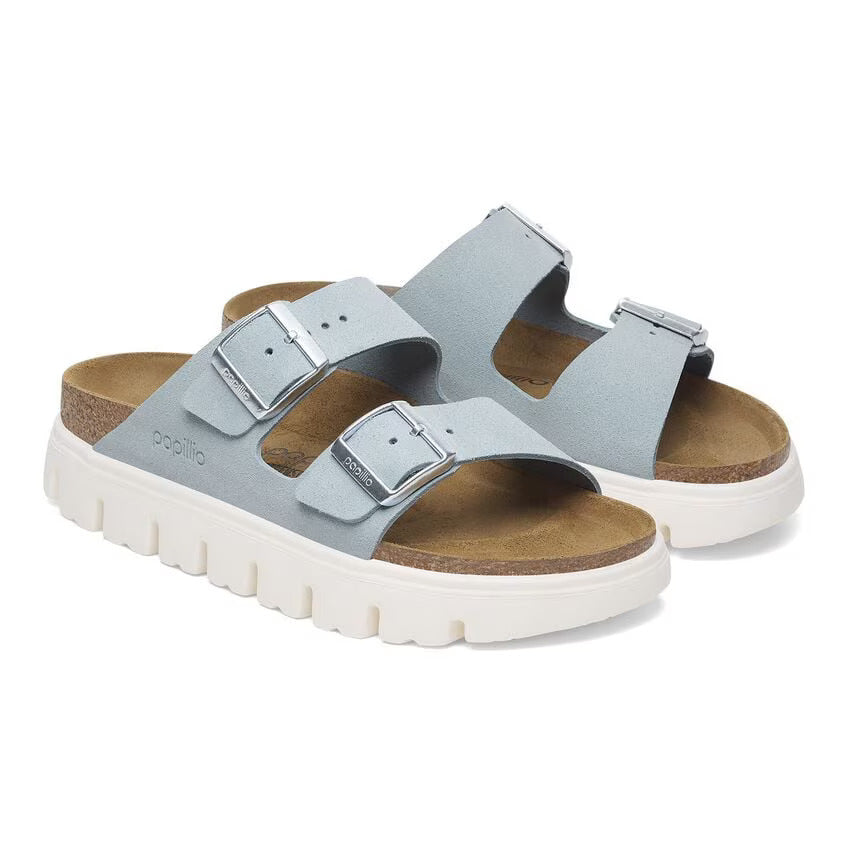 Birkenstock Women's Arizona Pap Chunky Baby Blue