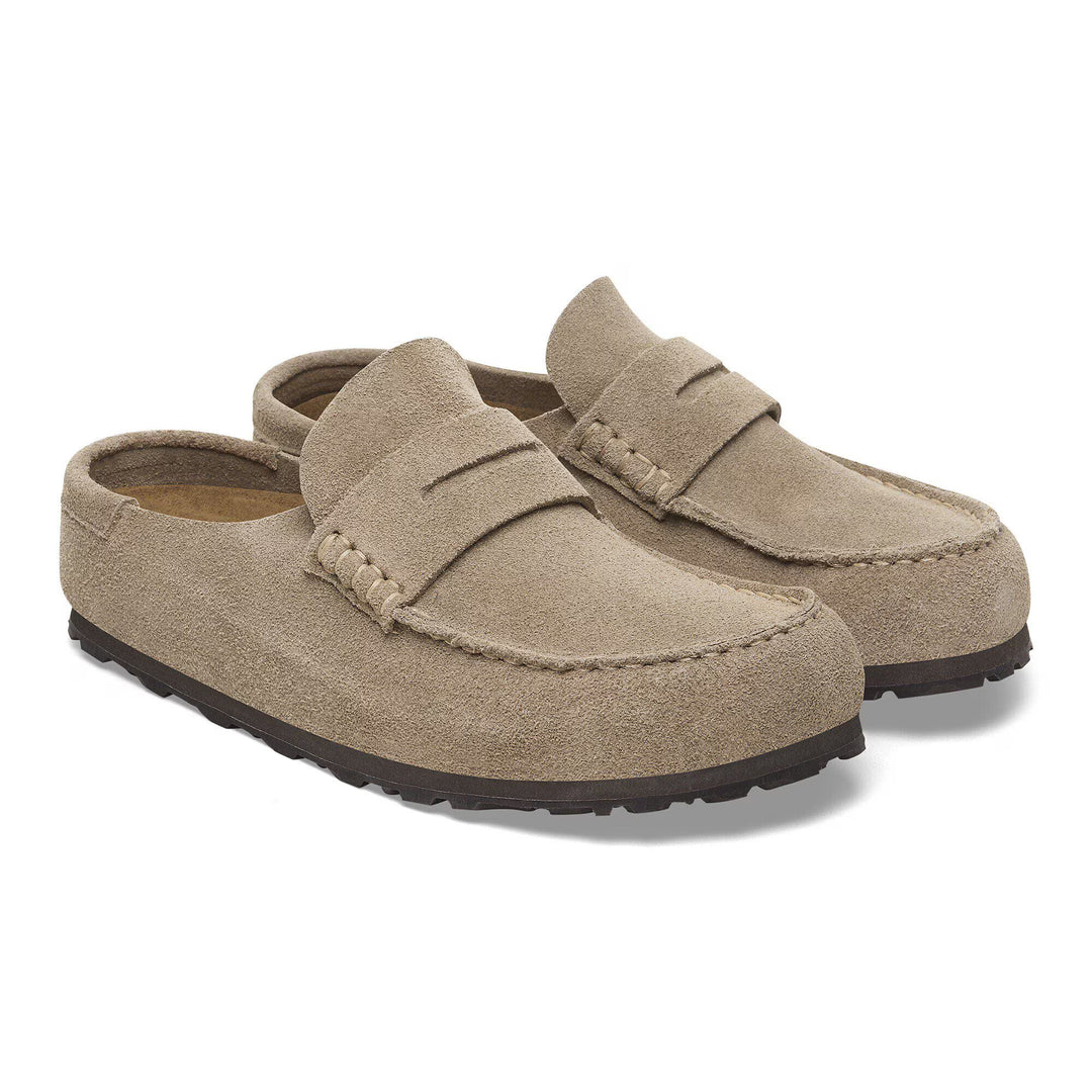 Birkenstock Naples Wrapped Taupe 1029710 - Orleans Shoe Co.