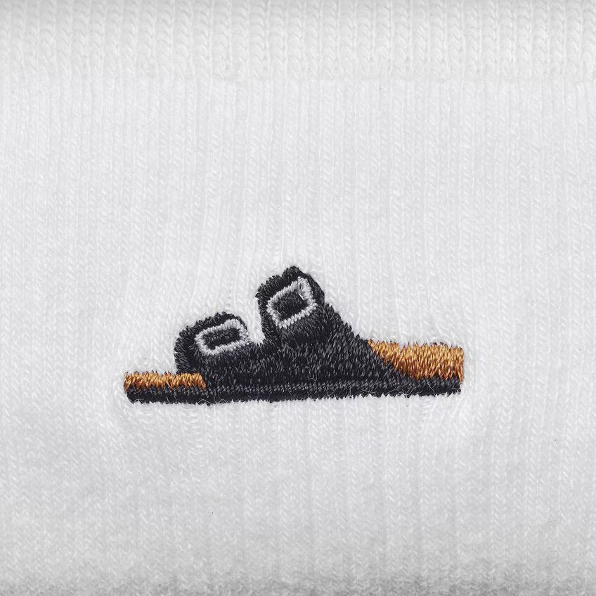 Birkenstock Unisex Cotton Rib Socks Multi Pack White Black