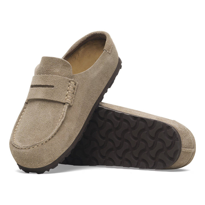 Birkenstock Naples Wrapped Taupe 1029710 - Orleans Shoe Co.