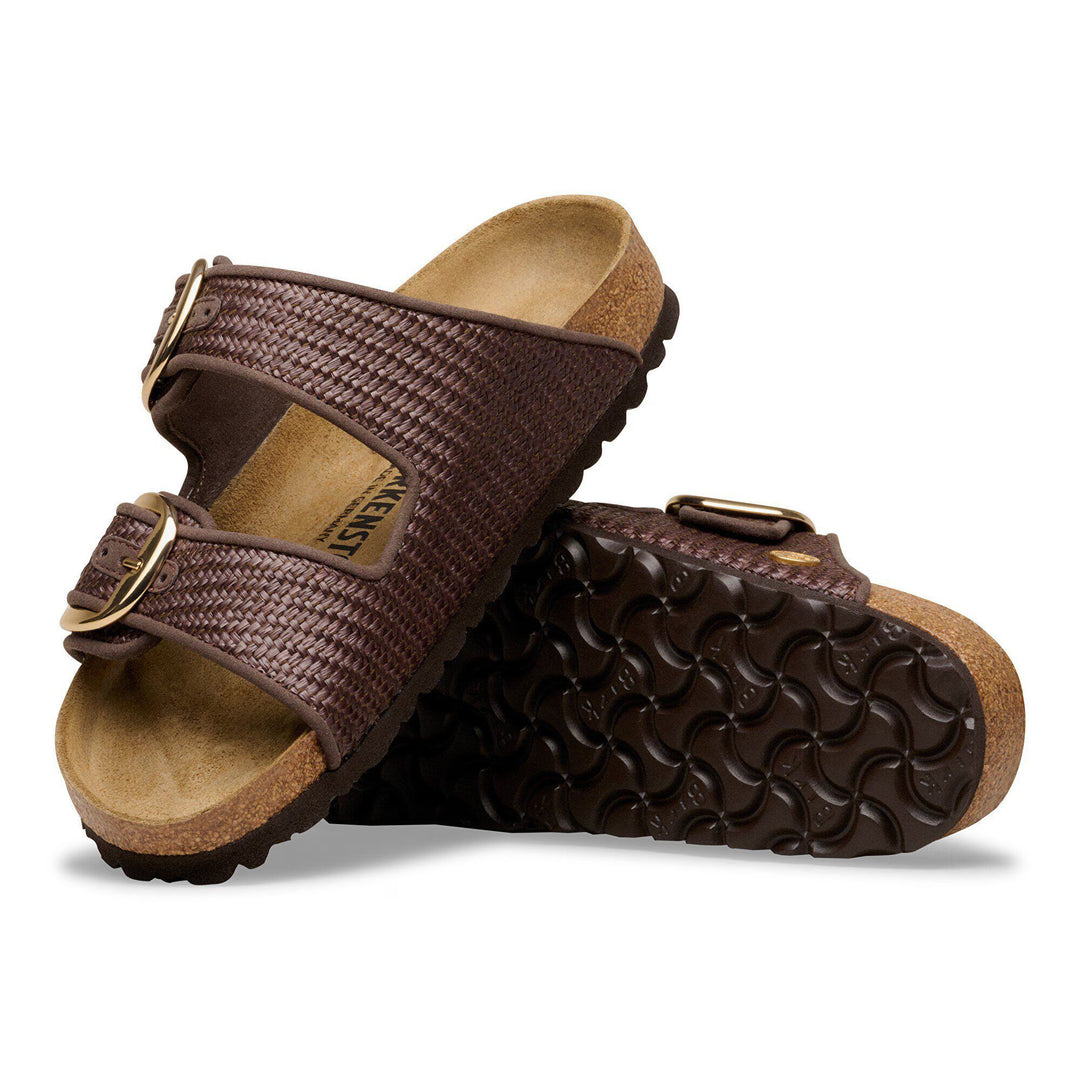 Birkenstock Women's Arizona Big Buckle Raffia Carafe 1031418 - Orleans Shoe Co.