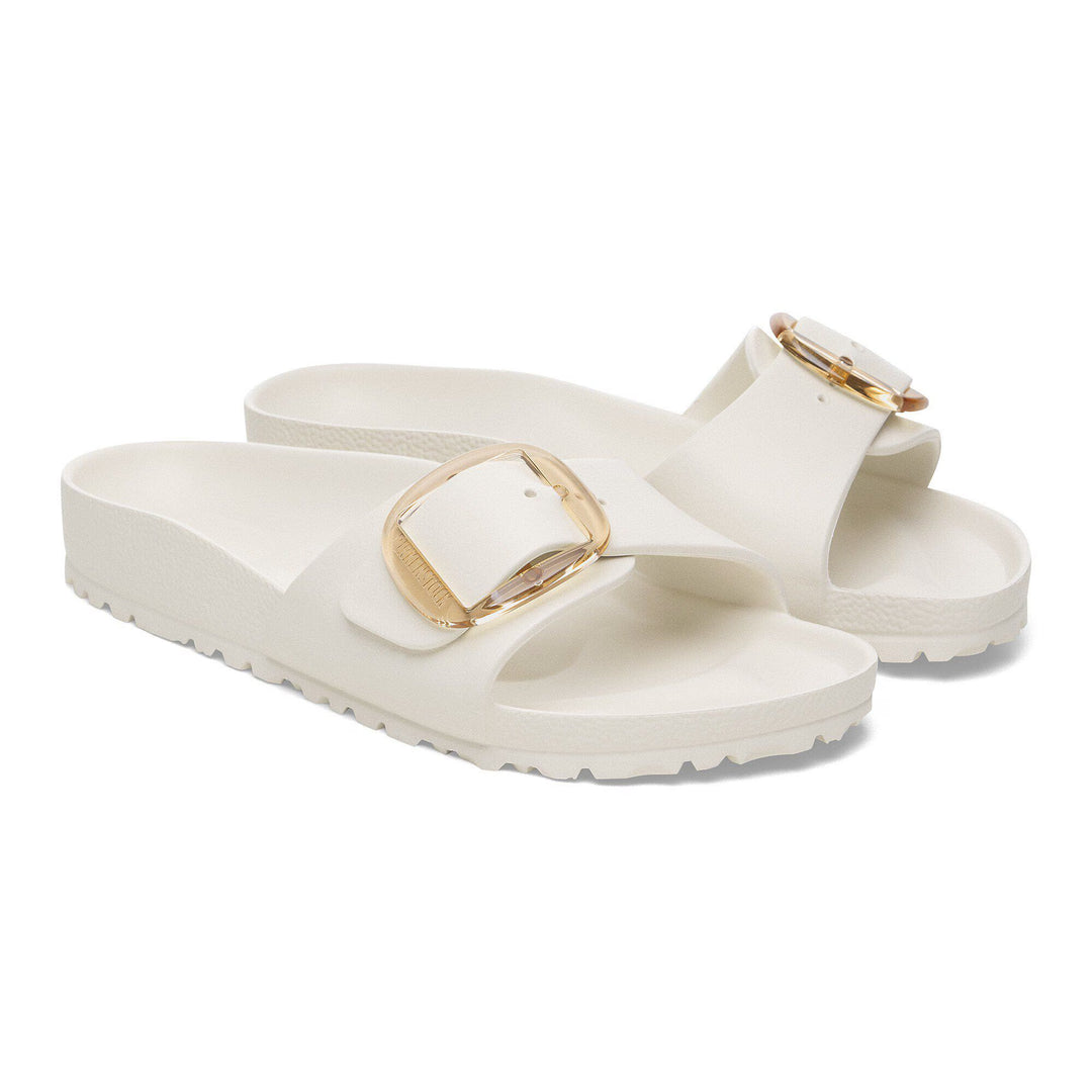 Birkenstock Women's Madrid Big Buckle EVA Eggshell 1029633 - Orleans Shoe Co.