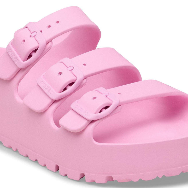 Birkenstock Women's Florida III Eva Pap Flex Platform Fondant Pink 1031431 - Orleans Shoe Co.