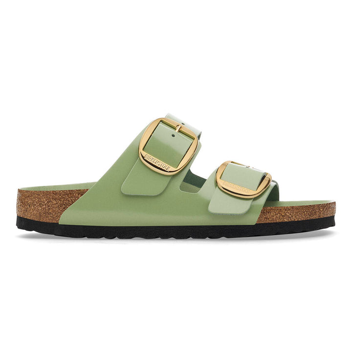 Birkenstock Women’s Arizona Big Buckle Hi-Shine Green Tea