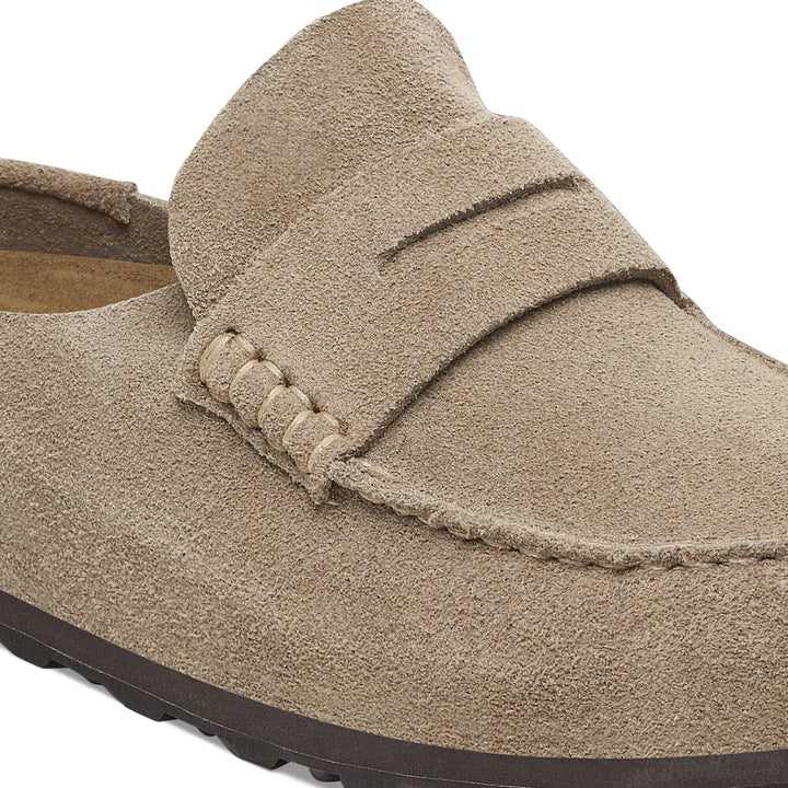 Birkenstock Naples Wrapped Taupe 1029710 - Orleans Shoe Co.
