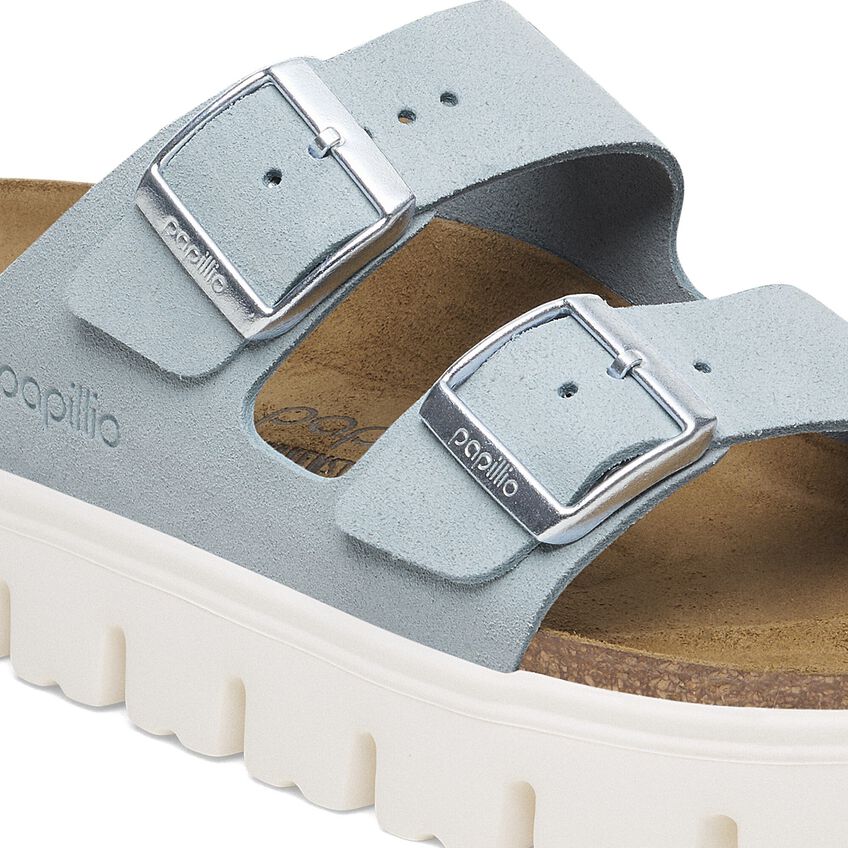 Birkenstock Women's Arizona Pap Chunky Baby Blue