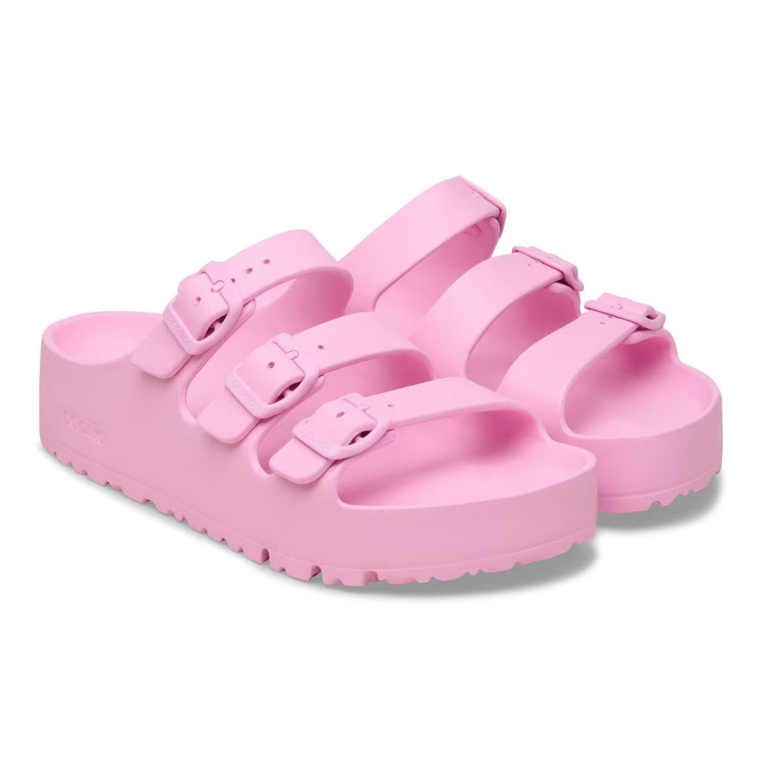 Birkenstock Women's Florida III Eva Pap Flex Platform Fondant Pink 1031431 - Orleans Shoe Co.