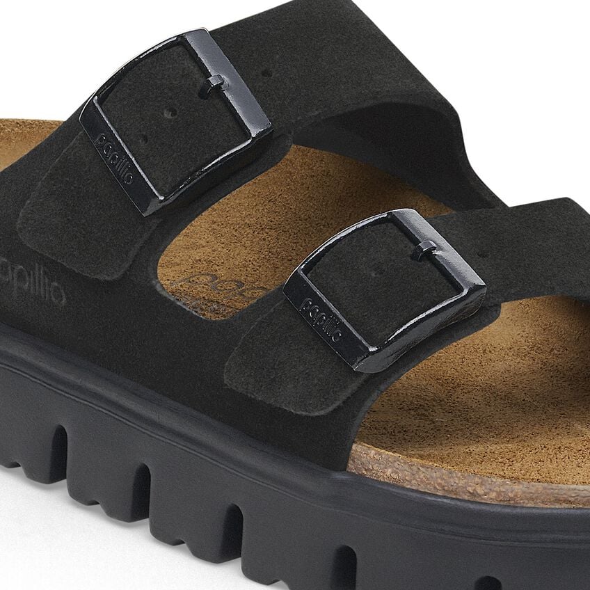 Birkenstock Women's Arizona Pap Chunky Black Black 1028403