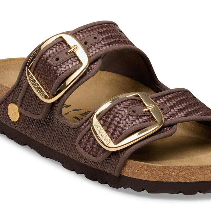 Birkenstock Women's Arizona Big Buckle Raffia Carafe 1031418 - Orleans Shoe Co.