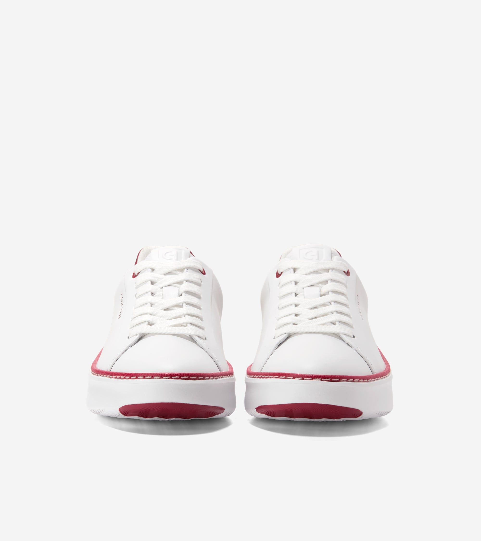 Cole Haan Women's Grandpro Topspin Sneakers White Rio Red
