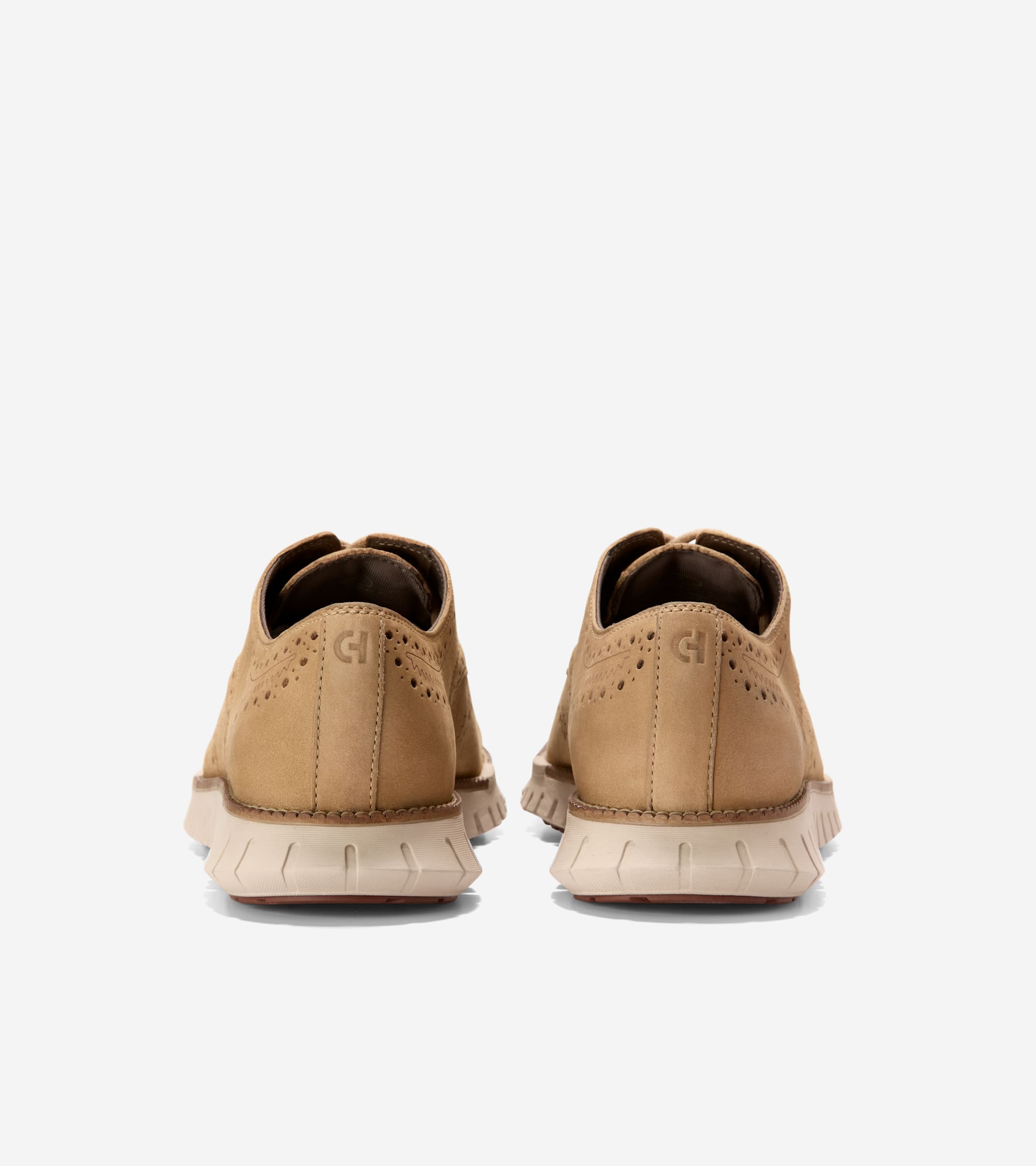 Cole Haan Men's Zerogrand Remastered Wingtip Oxfords Orzo Cuoio