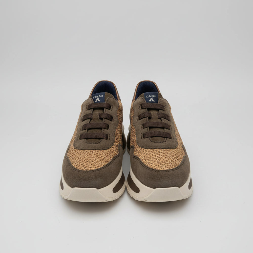 CallagHan 61614 Grace sneaker in Tuna brown
