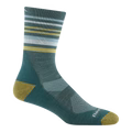 Darn Tough Vermont Men's Fastpack Micro Crew Lightweight Hiking Socks Teal 5012 - Orleans Shoe Co.