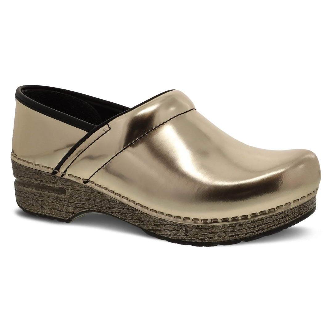 Dansko Women’s Professional Chrome Metallic Gold - Orleans Shoe Co.