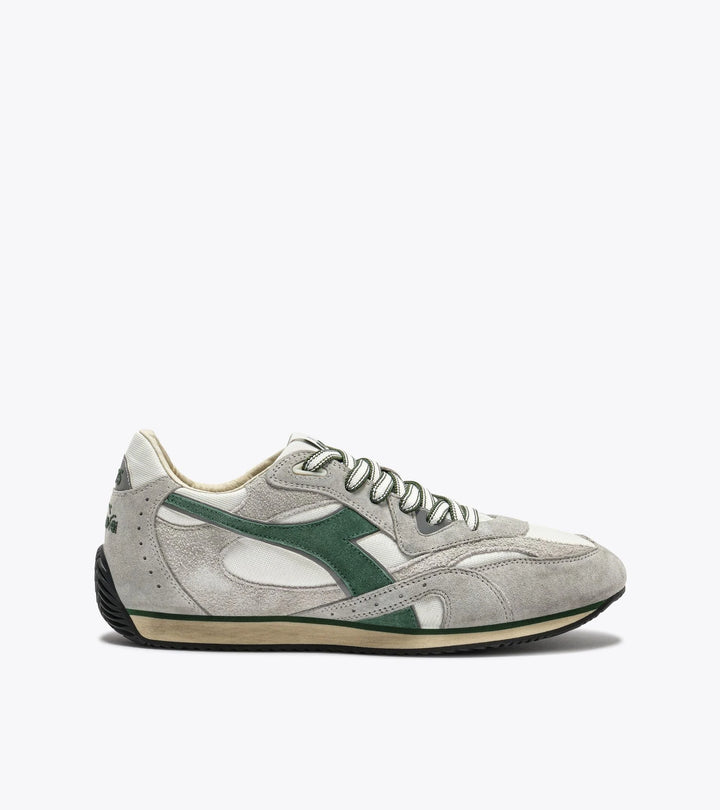 Diadora Men's Equipe Revenge Used White Gray Limestone - Orleans Shoe Co.