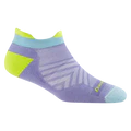 Darn Tough Vermont Women's Run No Show Tab Cushioned Ultra Lightweight Running Socks Lavender 1047 - Orleans Shoe Co.