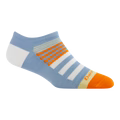 Darn Tough Vermont Women's Beachcomber No Show Lightweight Lifestyle Socks Sky 6073 - Orleans Shoe Co.