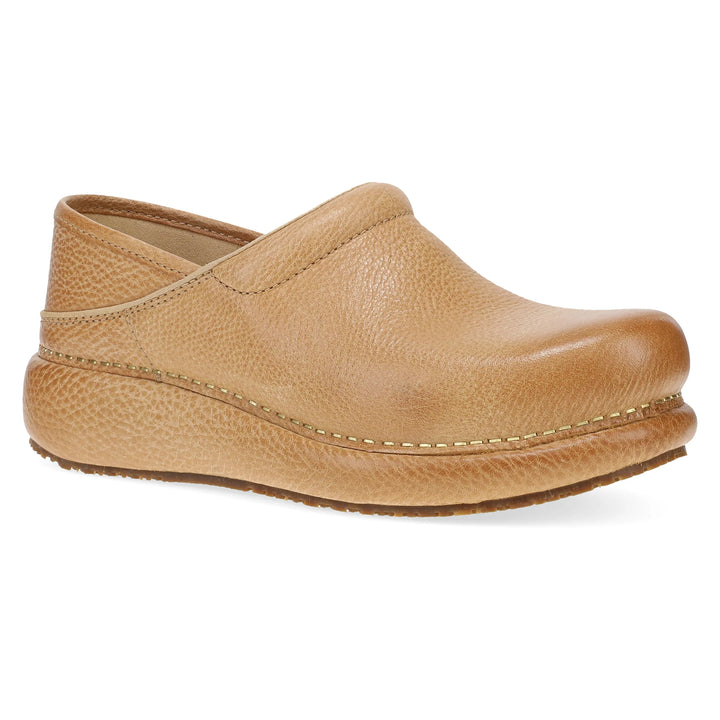 Dansko Women's Platform Pro Distressed Honey