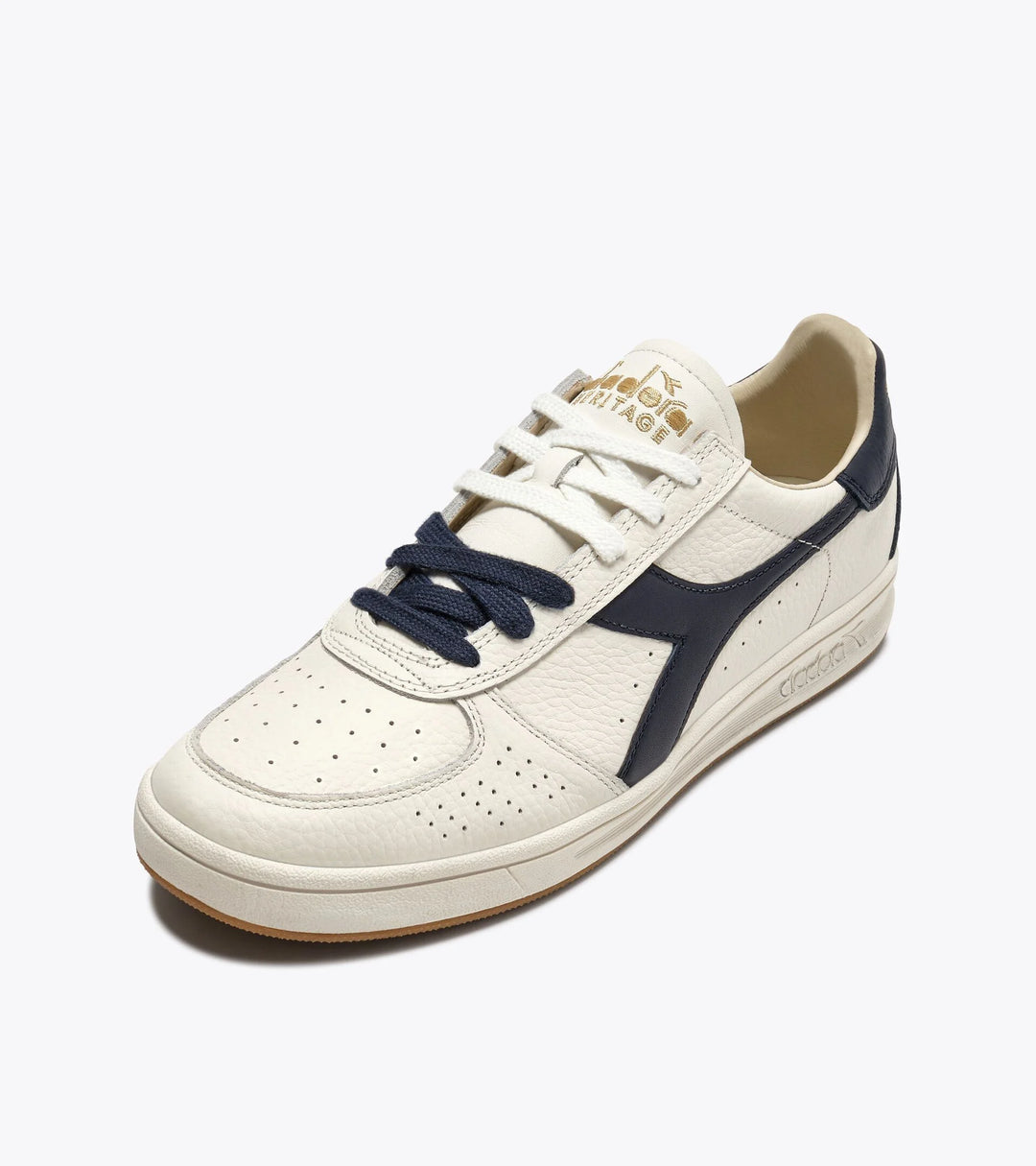 Diadora Men's B. Elite Dominio White Peacoat - Orleans Shoe Co.