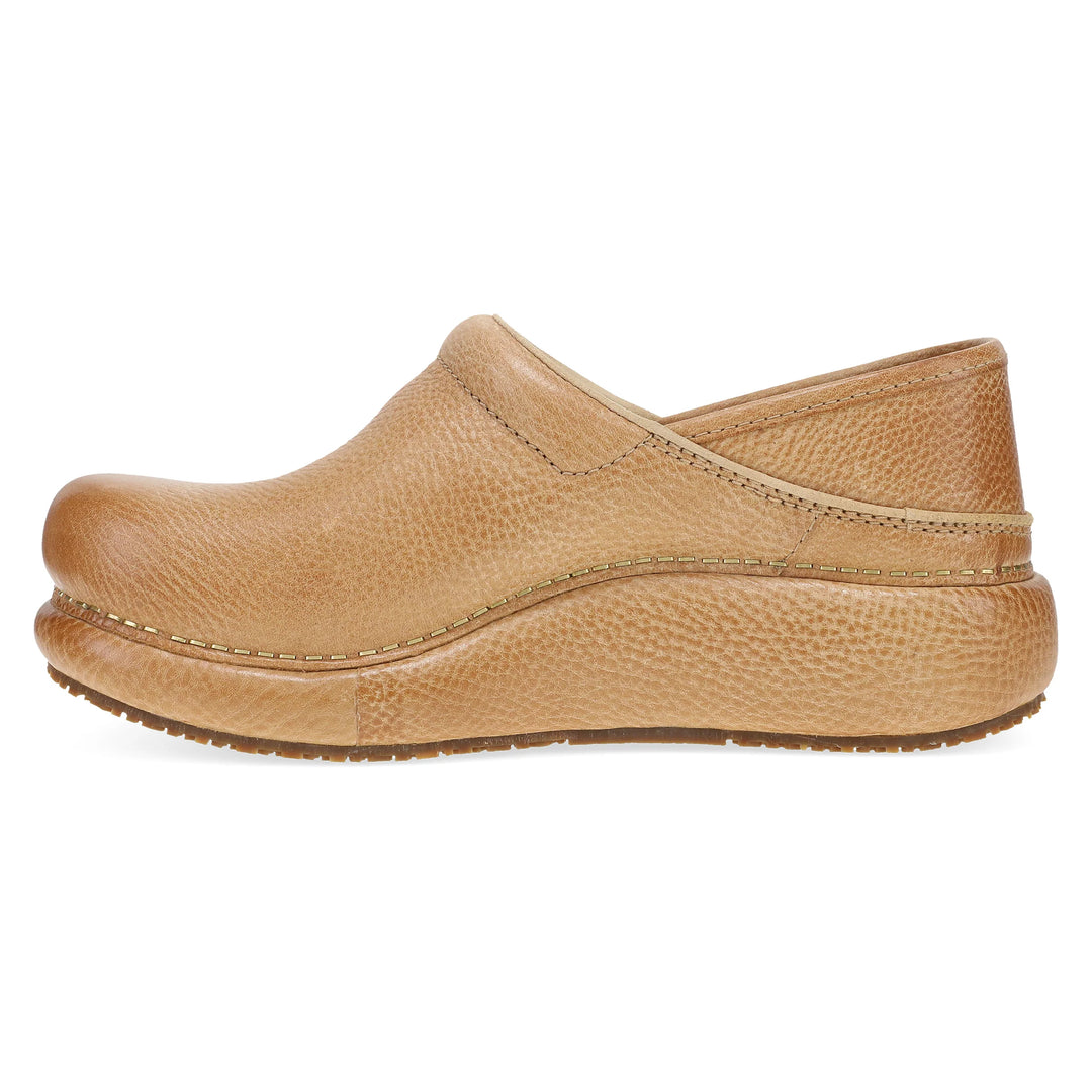 Dansko Women's Platform Pro Distressed Honey