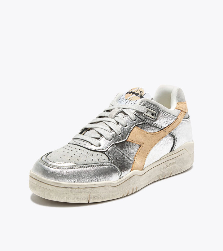 Diadora Women's B.560 Metal S Used Aluminum
