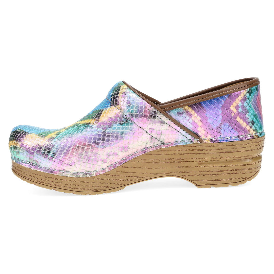 Dansko Women's Professional Clog Metallic Mermaid