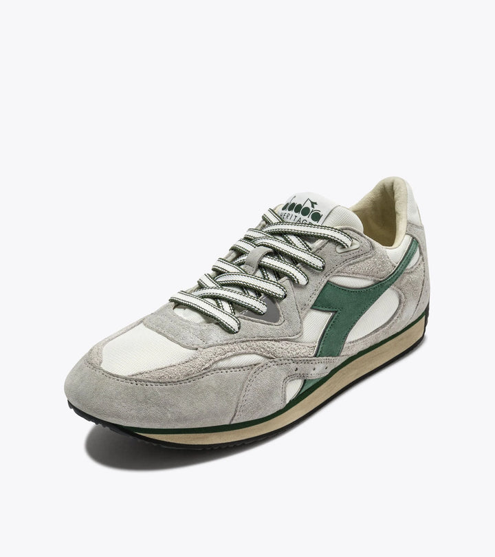 Diadora Men's Equipe Revenge Used White Gray Limestone - Orleans Shoe Co.