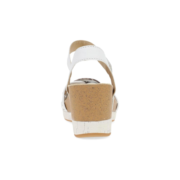 Dansko Women's Stella White Woven - Orleans Shoe Co.