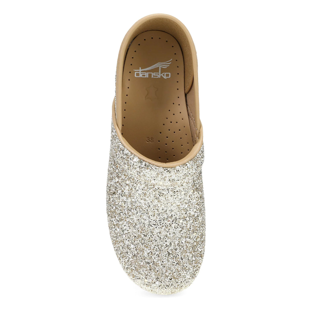 Dansko Women's Professional Glitter Champagne