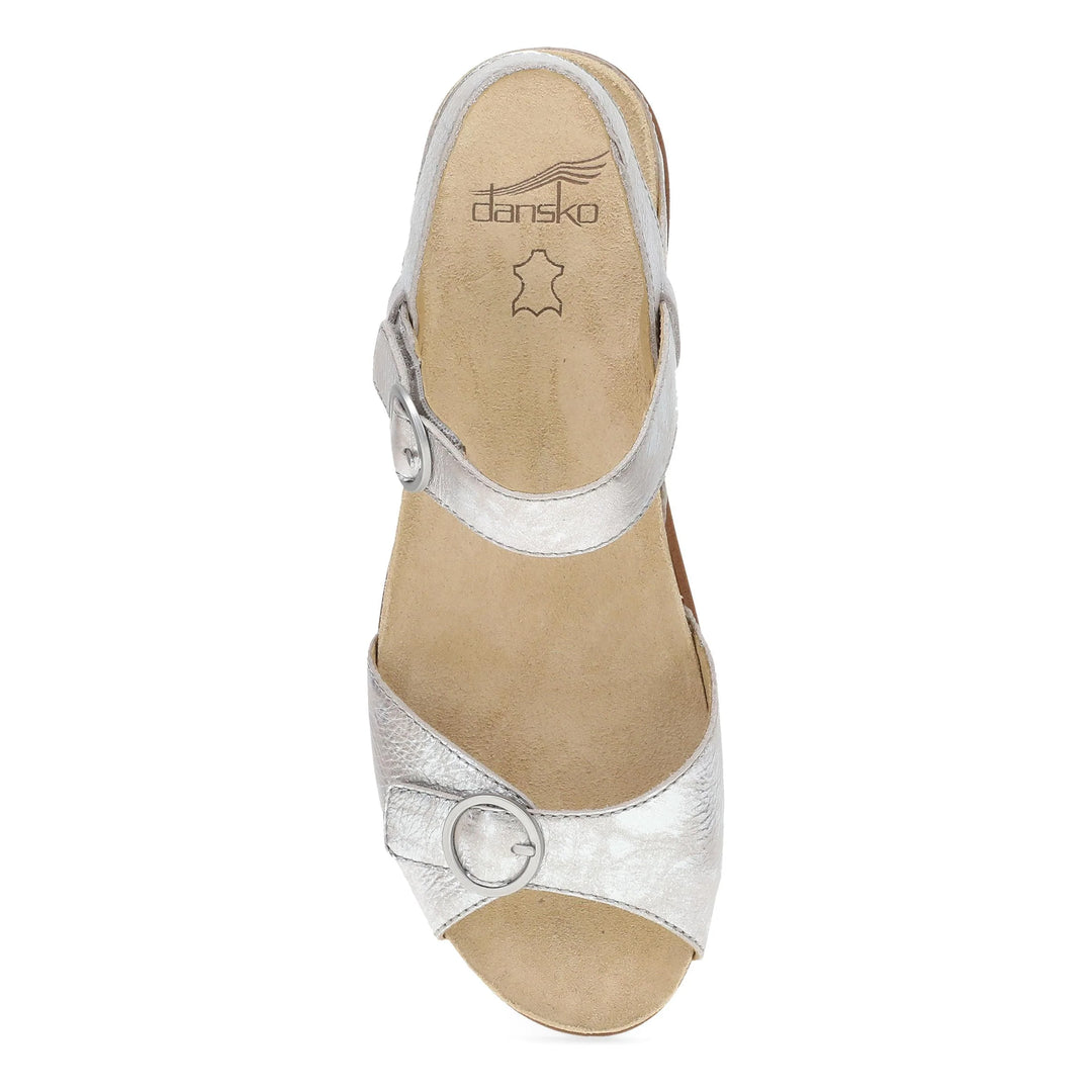 Dansko Women's Candace Champagne Metallic - Orleans Shoe Co.