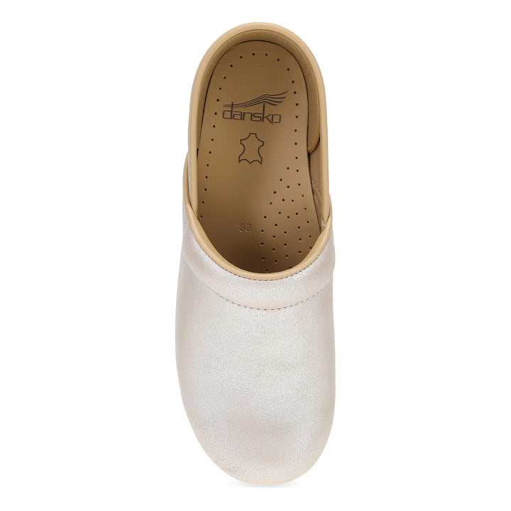 Dansko Women's Professional Clog Pearl Metallic - Orleans Shoe Co.