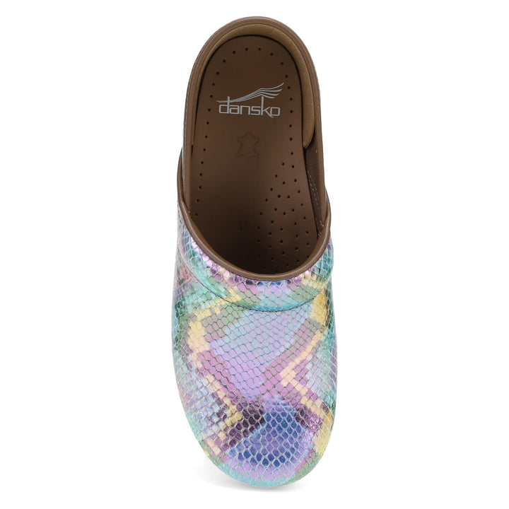 Dansko Women's Professional Clog Metallic Mermaid