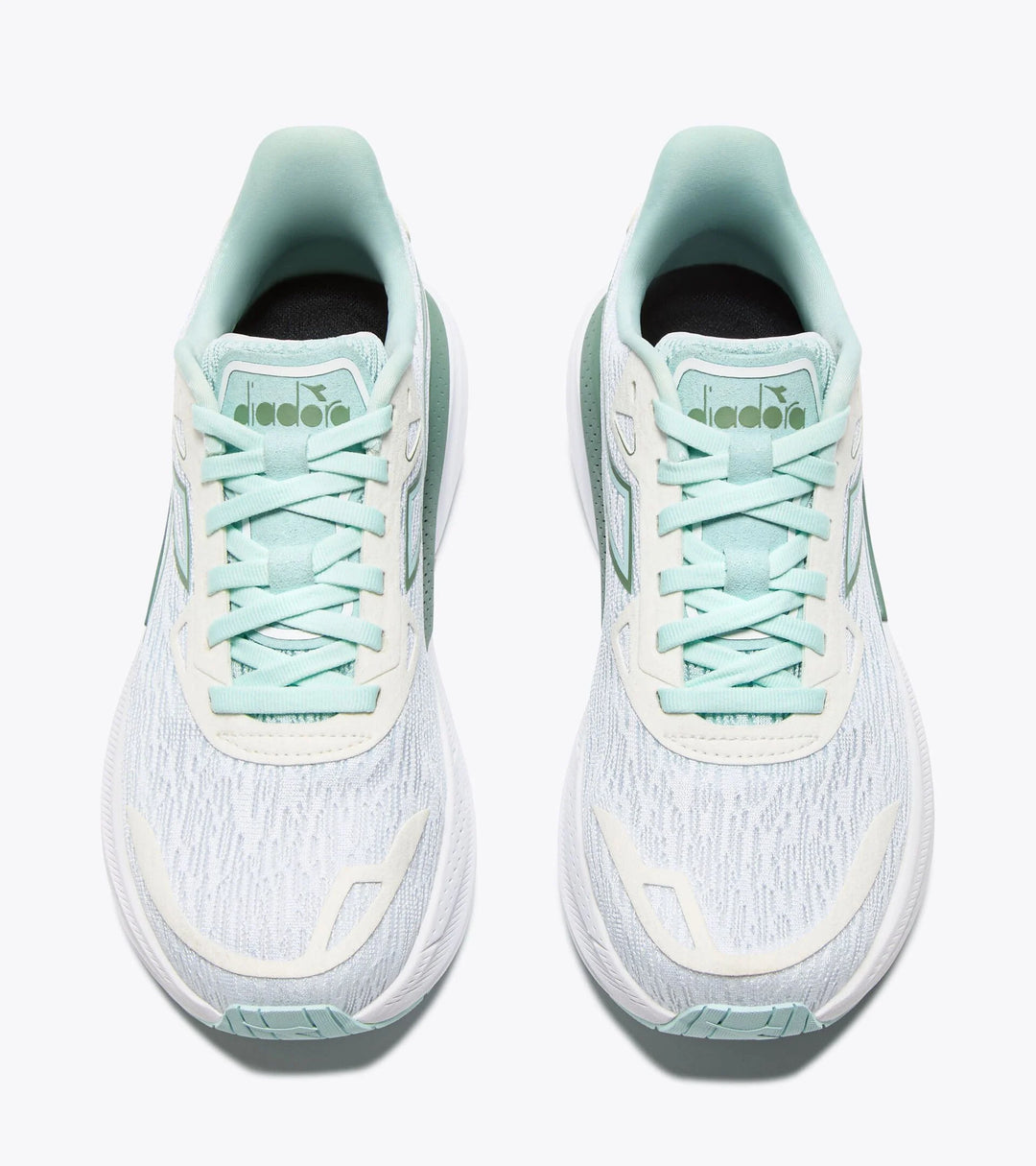 Diadora Women's Nucleo 2 White Pastel Blue