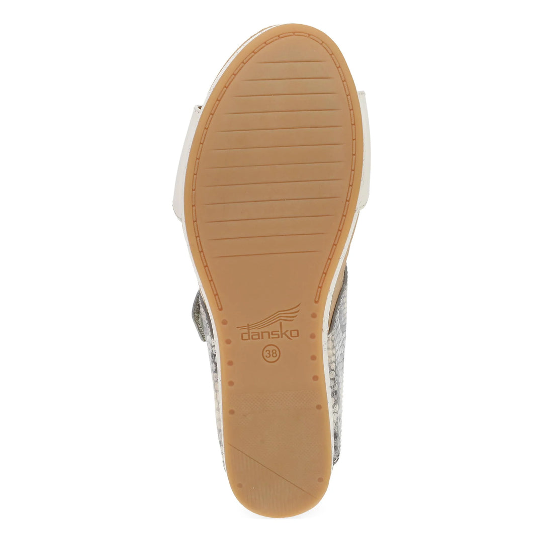 Dansko Women's Shannon Leather Snake Ivory