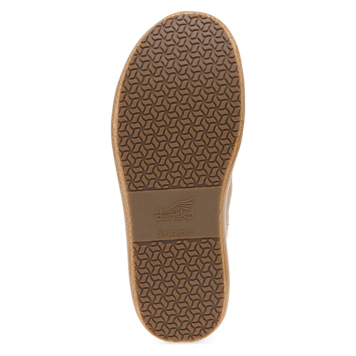 Dansko Women's Platform Pro Distressed Honey