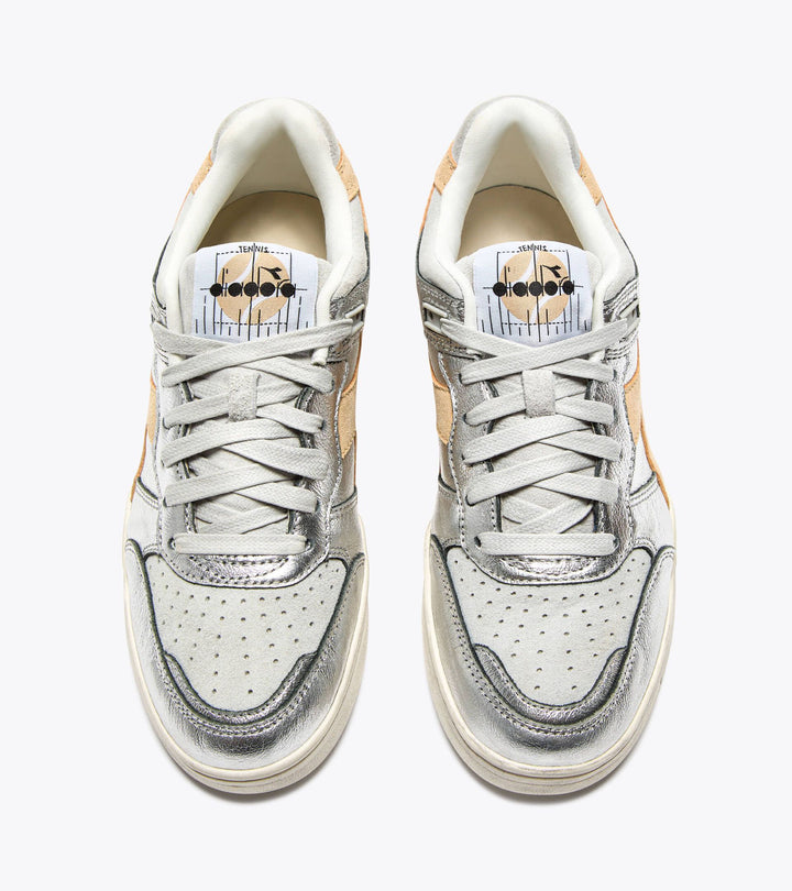 Diadora Women's B.560 Metal S Used Aluminum