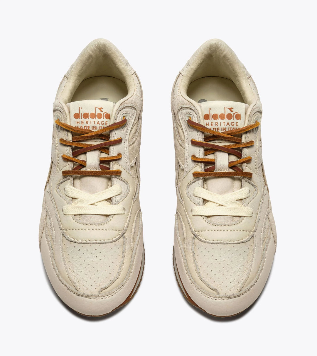 Diadora Equipe Revenge Dune Used Italia Papyrus White - Orleans Shoe Co.