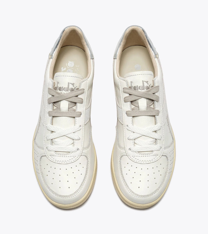 Diadora Women's B.Elite X-Stitch White Silver - Orleans Shoe Co.