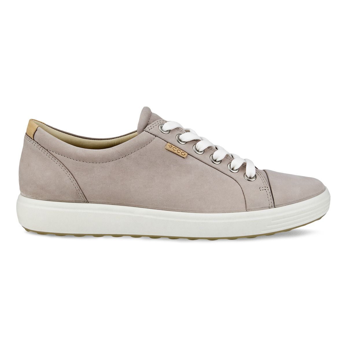 Ecco Women's Soft 7 Sneakers Grey Rose 43000302386 - Orleans Shoe Co.
