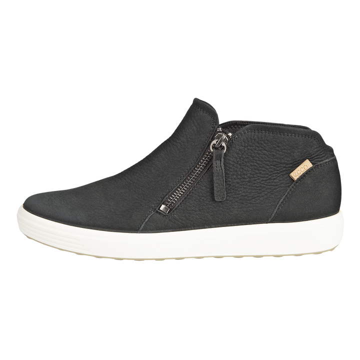 Ecco Women’s Soft 7 Low Boot Black 43024302001 - Orleans Shoe Co.