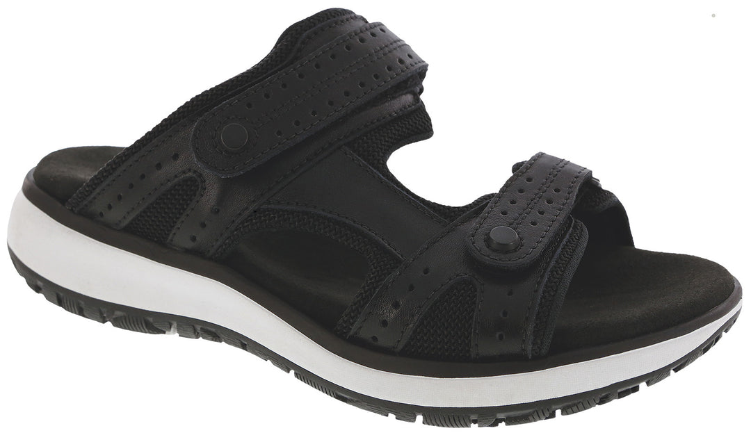 SAS Women's Embark Slide Black - Orleans Shoe Co.